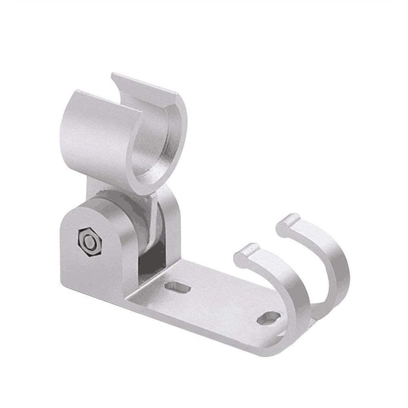 HEIßER-Raum Aluminium Dreh Dusche Halfter Marmor Halterung Solide Dusche Halterung flexibel Funktionale Halterung mit extra Haken für Sh