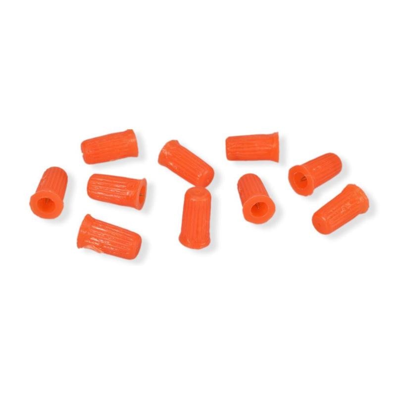 10 stücke Wimpern Kleber Flasche Stecker Blockieren Nadel für Wimpern Erweiterungen Werkzeuge Zufällige Farbe