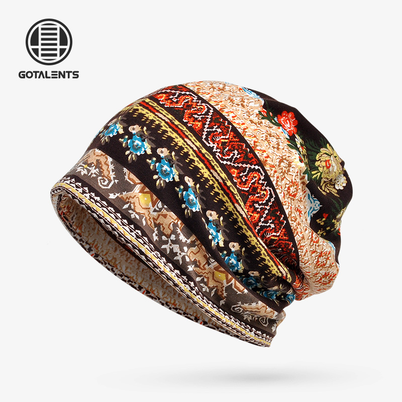 Mützen Kappe Schal Einfache Stil Gedruckt Sonnenschirm Atmungsaktive Elastische Baumwolle Hütte Hals Wärmer Einkaufen Wandern Reise Headwear