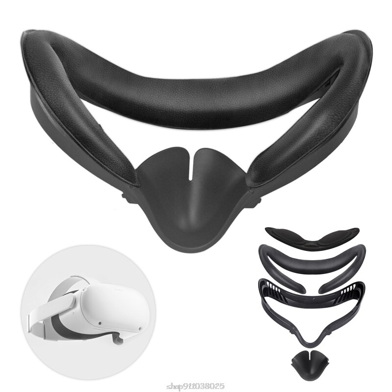 5in1 Gesicht Abdeckung Pad Objektiv Abdeckung Gesichts Schnittstelle Halterung Anti-Leckage Nase Pad einstellen für Oculus Suche 2 VR zubehör N27