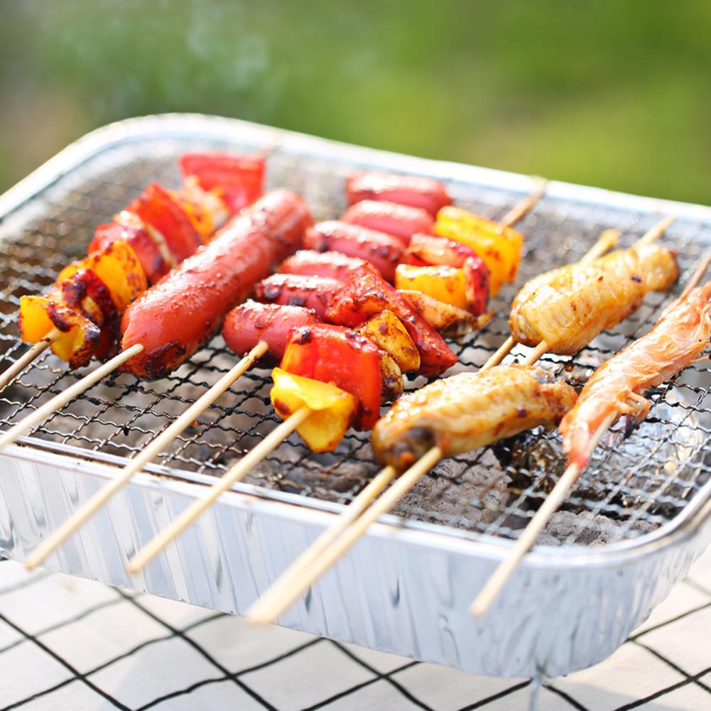 Tragbare Einweg Japanischen Koreanisch Grill Grill Lebensmittel Kohlenstoff Ofen Grill Herde draussen Camping Picknick BBQ Herde