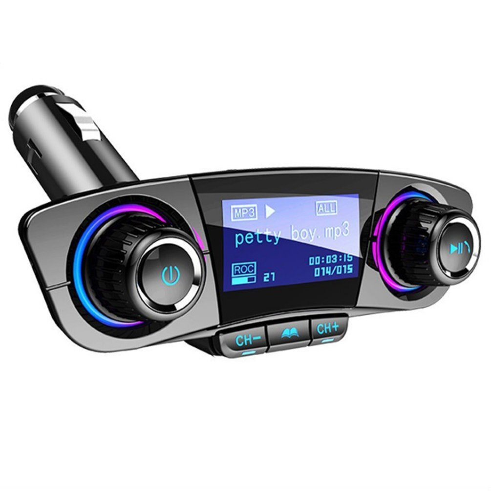 Auto MP3 Spieler FM Absender MP3 Spieler Wagen Bausätze Radio Audio- Adapter 12-24V Auto Zigarette Leichter