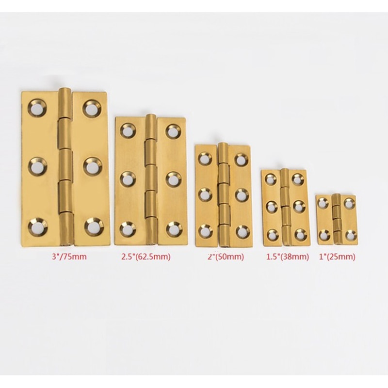 10 teile/los Durcheinander Hause Möbel Hardware- Tür Scharniere Schrank Schrank Hintern Einsteckschloss Scharnier Mit Schraube