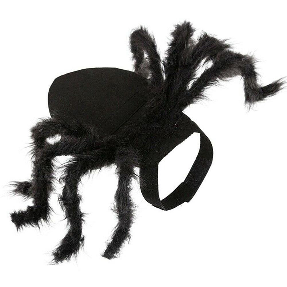 Halloween Bekleidung Haustier Spinne Kostüm pelzig Spinne Cosplay Kleid hoch Kostüm für Hunde Welpen Katzen