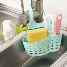 Einstellbare Wasser Filter Lagerung Container Waschbecken Wasserhahn Hängen Abfluss Korb Schwamm Pinsel Kleinigkeiten Halfter Tasche Küche Organisation