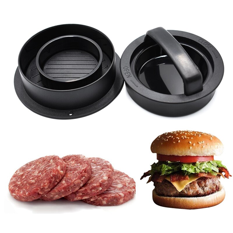 Hamburger Presse ABS Burger Hersteller Runde bilden Koch Schnitzel draussen Hamburger Fleisch Rindfleisch Grill Burger Presse Patty Hersteller Schimmel