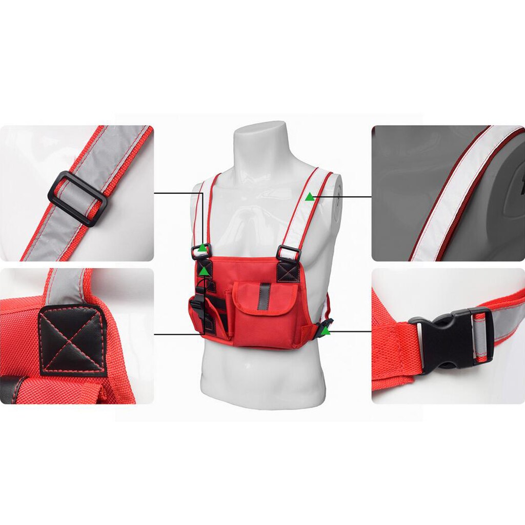 Multifunktionale Universal- Hände Frei Brust Tasche nutzbar machen Tasche Weste Anlage