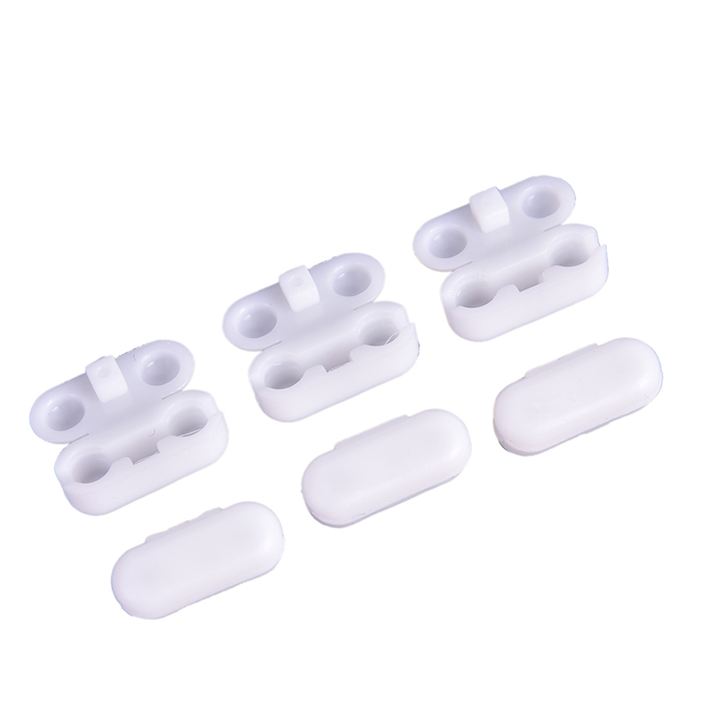 20 stücke Kunststoff Rollos Ziehen Schnur Stecker Vorhang Kette Anschluss für Vertikale Jalousien Pvc-h-streifen Schreiner Ersatz Werkzeug Ersatz