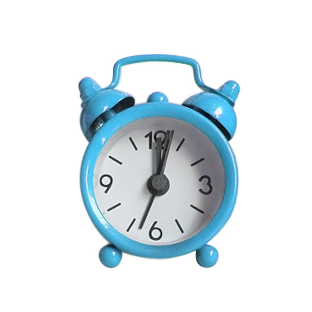Kreative Nette Mini Metall Kleine Wecker Elektronische Kleine Wecker Für freundlicher Schlafzimmer Tisch Schreibtisch Dekoration Uhr #30