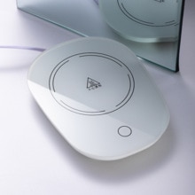 55 °C Elektrische Becher Wärmer Pad Tragbare Tee Kaffee Milch Tasse Heizung Bahn Keramik Becher Heizung Pad Mini Heizung Für tasse