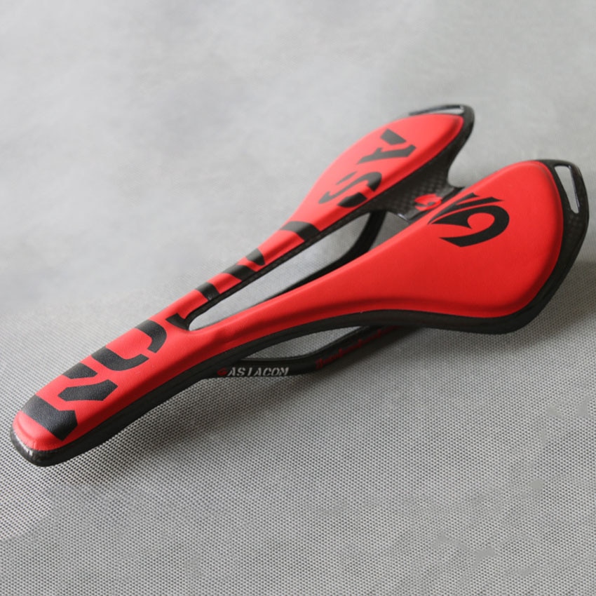 ASIACOM Kohlenstoff Leder Fahrrad Weiche Breiten Sattel Rennrad MTB Sitzkissen Klapp Mountainbike Sattel Fahrrad Teile