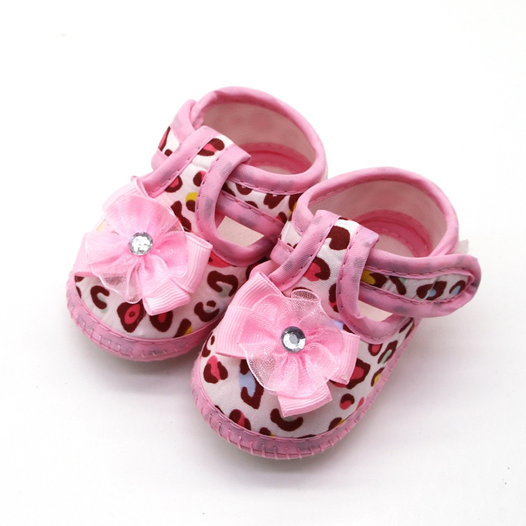Sandalen Baby Girs Leopard drucken Prewalker Weiche Sohle Sandalen Einzelnen Schuhe Neue freundlicher Sandalen