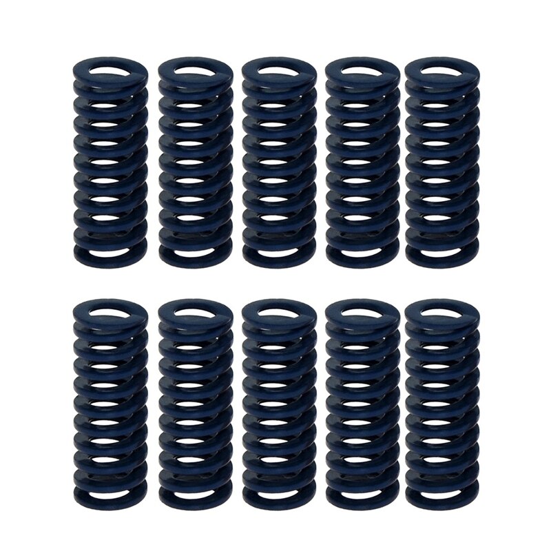 10Stck 3D Drucker Teile Frühling Erhitzt Bett 10X25MM Heißer Platte 3D Drucker Zubehör Reprap Importiert für Ender 3 CR10 MK2B MK2A