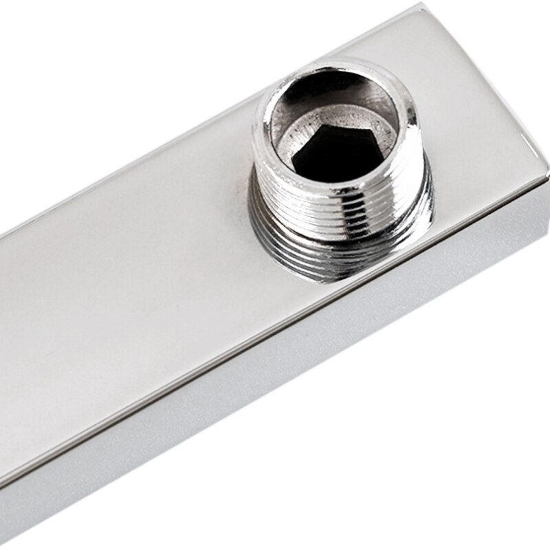 40 Cm Platz Dusche Arm Verlängerung Arm Zauberstab Halterung Für Regen Dusche Kopf Dusche Stange Regen Dusche Kopf Arm Chrom