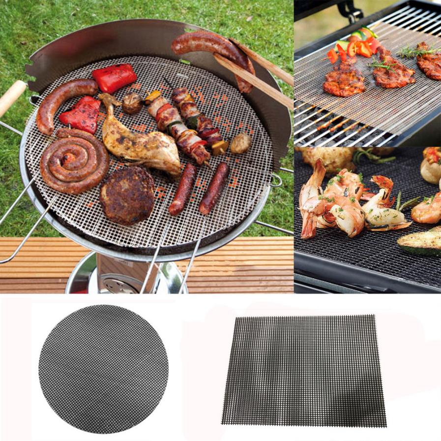 BBQ Grill Matte Matte Nonstick Pad Fiberglas Grill Pad Grill Folie Werkzeug BBQ Magie Grill matt