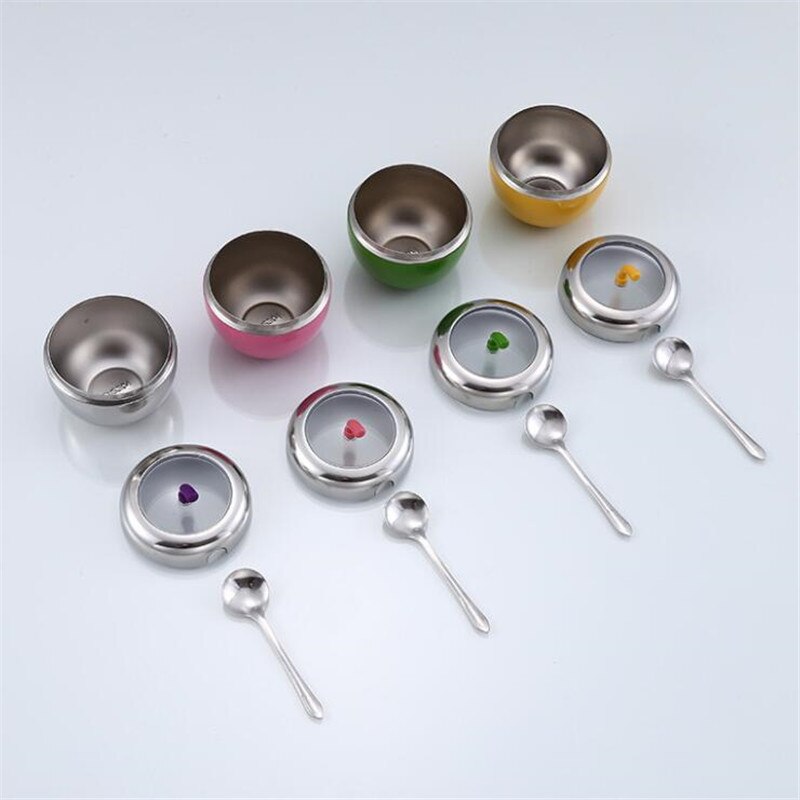 Würze Flaschen Würze Lagerung Container Würze Topf Gewürz Glas Mit Löffel Honig Topf Öl Pinsel Flasche