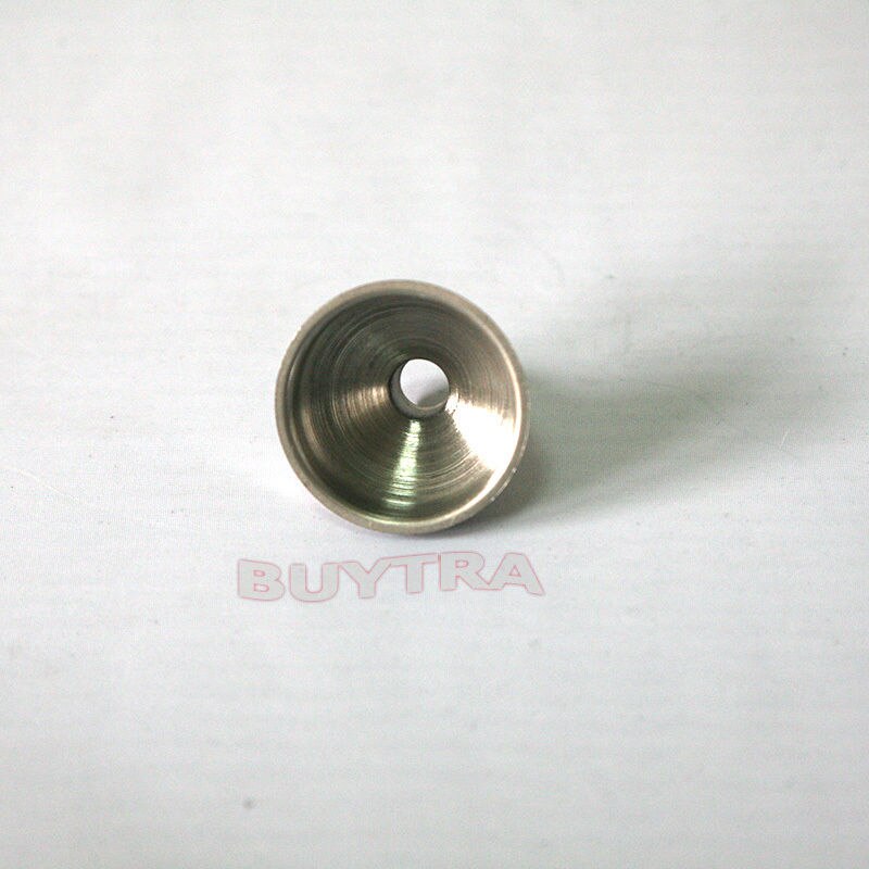 2Stck Kleine Edelstahl Mini Trichter für Ätherisches Öl Flaschen Flaschen Nachfüllbare Flasche Zubehör Glaskolben Trichter