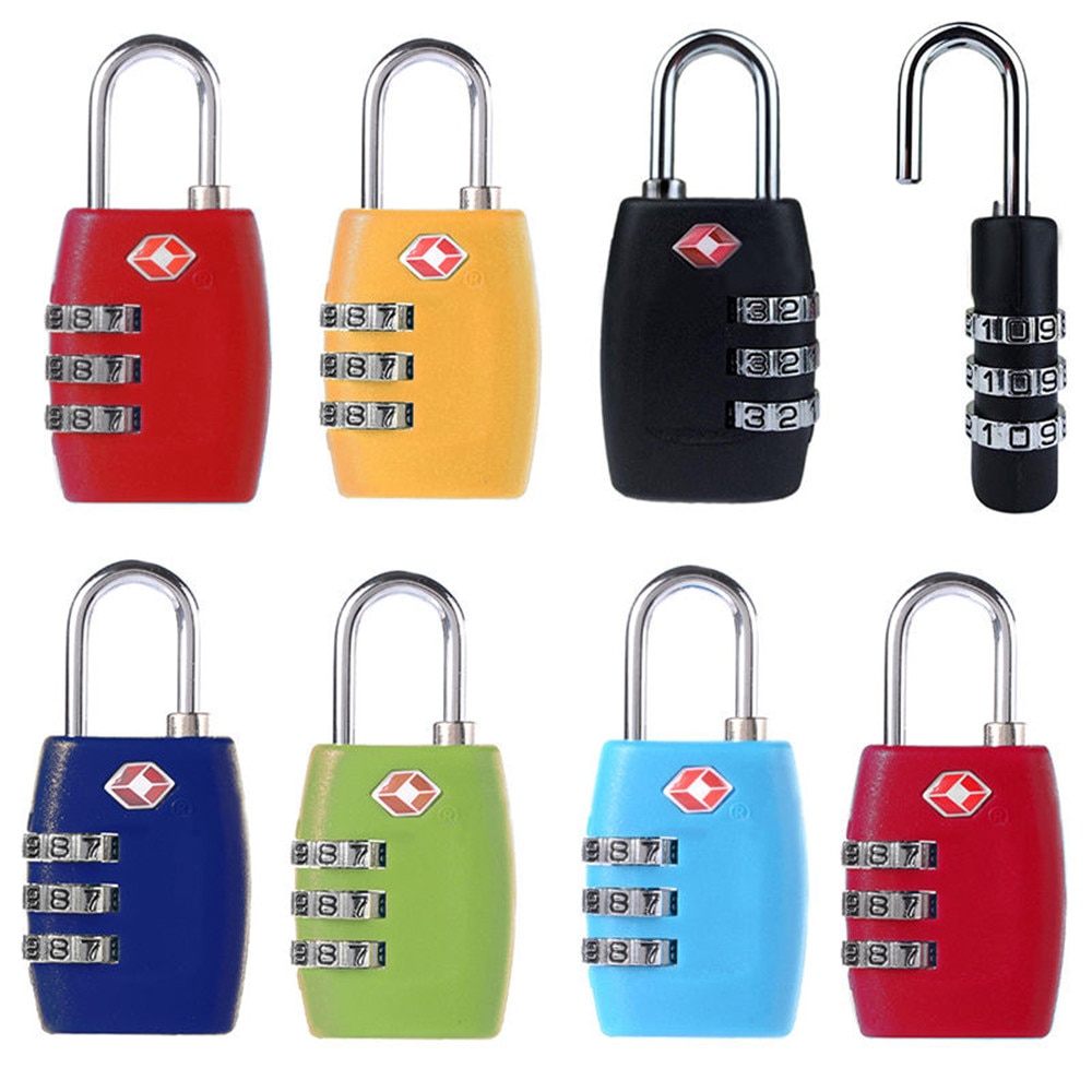 Heiße Neue 3 Zifferblatt Ziffer Anzahl Kombination Passwort Schloss Reise Sicherheit Schützen Schließfach Reise Schloss für Gepäck/Tasche/Rucksack/Schublade