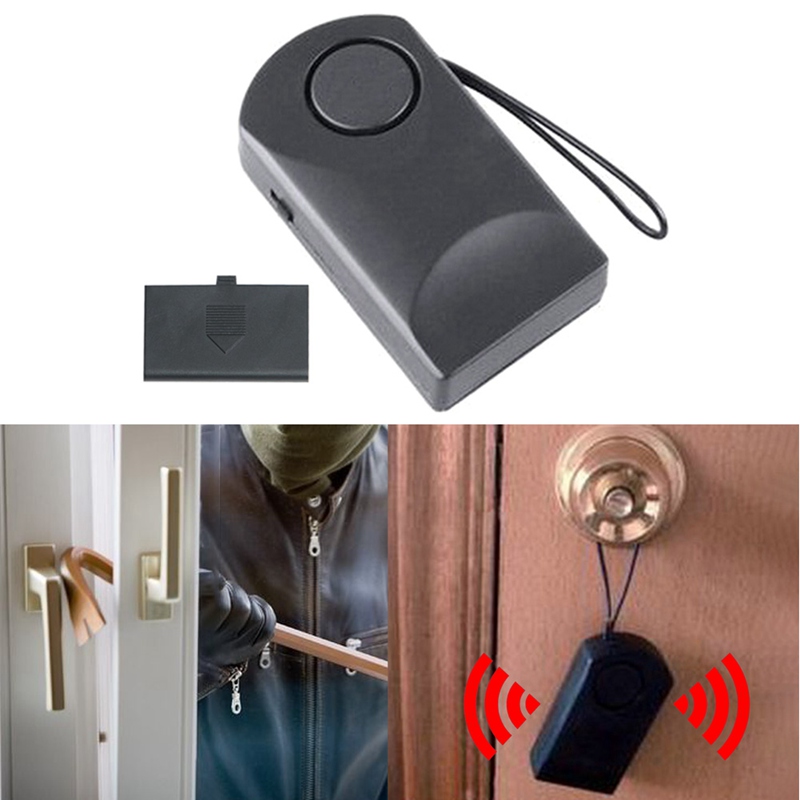 Tragbare Tür Sensor Alarm Tür Griff Alarm Tür Griff berühren Alarm 120 DB Anti-diebstahl Erschrecken Tür Sicherheit Hotel sicherheit Sirene