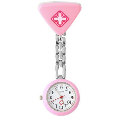 Taschenuhr quarz brosche Krankenschwester zu metall xo 99 S0237 gesendet aus Italien