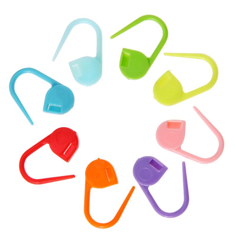 20/50/100 stücke Verriegelung Stich Marker sperren Stifte Kunststoff Ring Marker für betroffen Häkeln DIY Bekleidung NäHenne e5M1