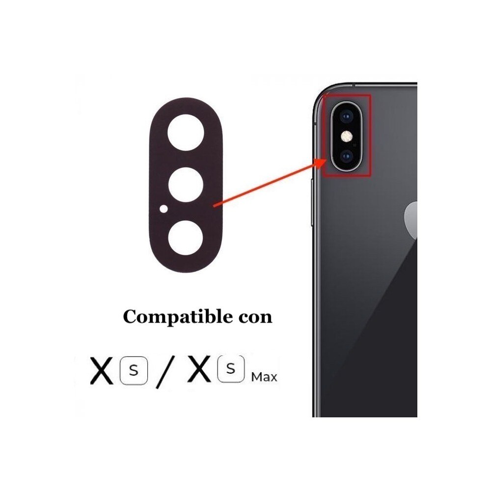 Kristall zurück kamera Objektiv für iPhone XS Max - XS Objektiv Ersatz kamera