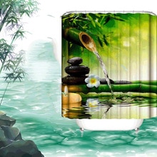 180 * 180cmMulti-Stile 3D HD Digital Gedruckt Dusche Vorhänge Wasserdicht Feuchtigkeit-Beweis Schlecht Vorhänge Polyester Dusche Vorhang