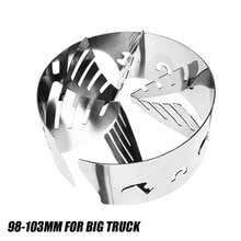 3rd aktualisieren 98-103mm Mechanische Turbolader Kraftstoff Sparer Aufnahme Geändertes Beschleuniger Auto-Styling passen Für Große Lkw