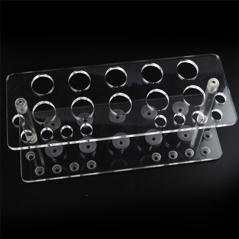 20 löcher machen-hoch Pinsel Halfter Luft Trocknen Gestell Regal Machen hoch Pinsel Veranstalter Kosmetik Pinsel Trockner Lagerung #290767