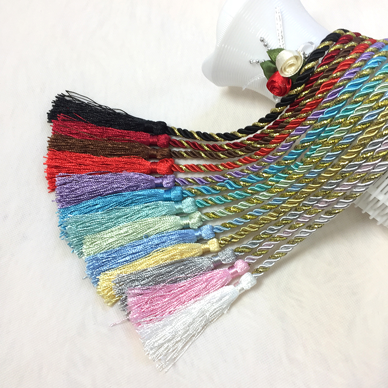 Bunte Seil Verband für Fenster Vorhang Tieback Hand-gewebte Schlüsselband Gurt Hause Dekoration Vorhang Zubehör CP061 #30
