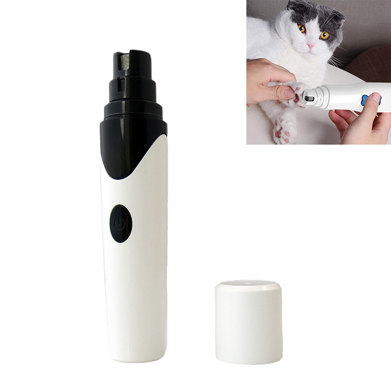 Wiederaufladbare Hund Nagel Mühlen USB Ladung Haustier Nagel Knipser Ruhigen Elektrische Hund Katze Pfoten Nagel Pflege Reinigung Trimmer Werkzeuge