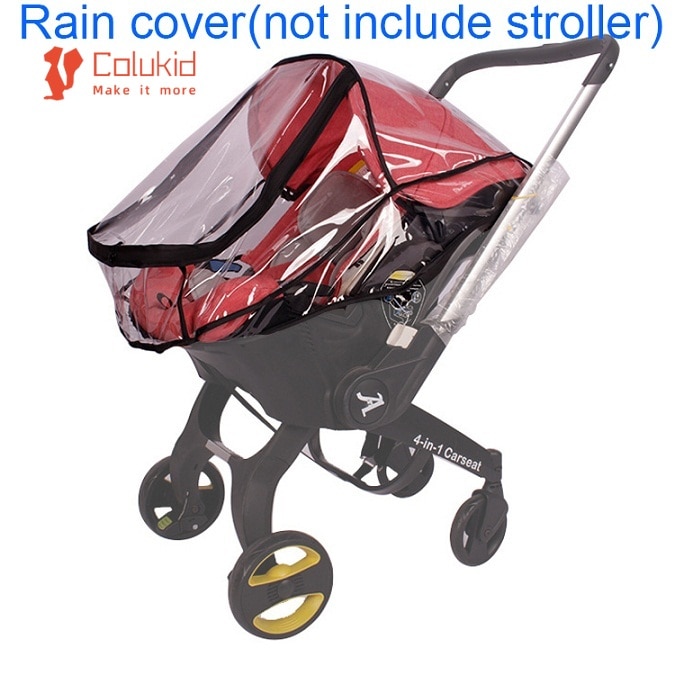 Foofoo Auto Sitz Regenmantel Baby Kinderwagen Zubehör Regen Abdeckung Wasserdichte Abdeckung für Doona Kinderwagen