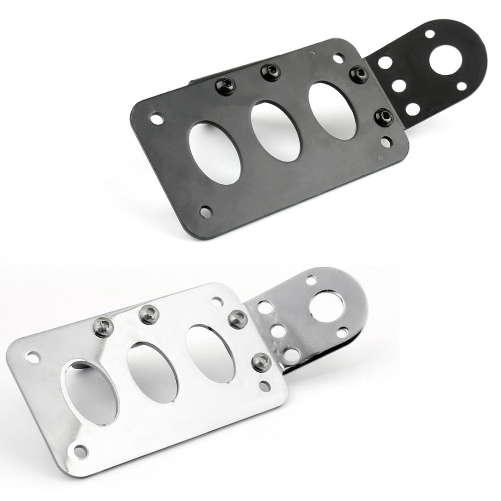 Areyourshop für Sportster Brauch Metall Seite montieren Kennzeichen Halterung Mit Schraube Motorrad Abdeckungen