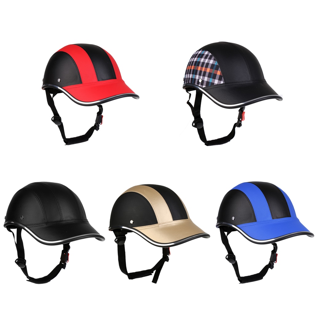 Reiten Helm Atmungsaktiv Motorrad Helm Baseball Kappe Reiten Hütte für Wandern Reiten Schutz draussen Sicherheit Ausrügestochen