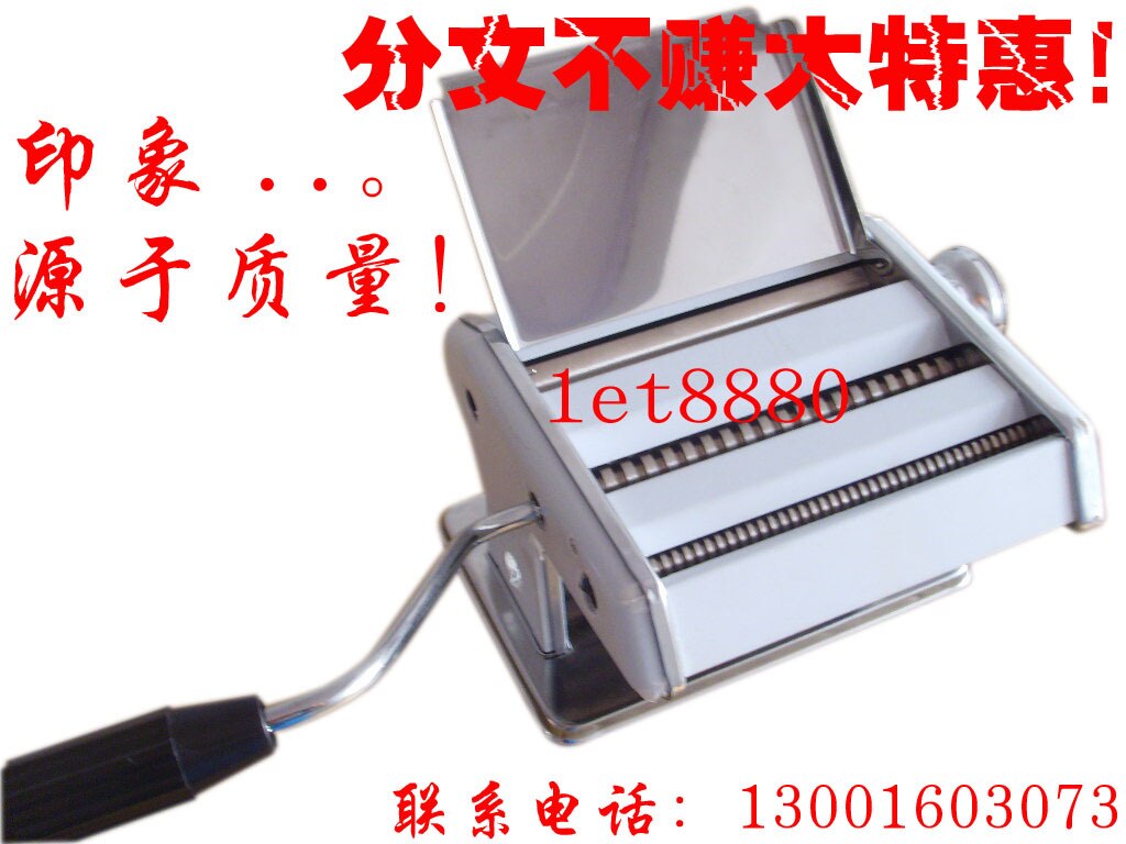 Manuelle drücken maschine Pasta maschine kunststoff knödel haut bilden gürtel paletten