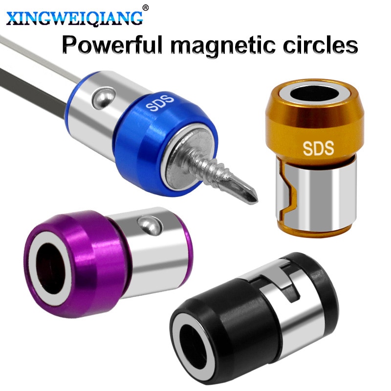 Magnetische Ring Legierung Elektrische Magnetische Ring Schraubendreher-Bits Anti-Korrosion Stark Magnetiseur Phillips bohrer Magnetische Ring
