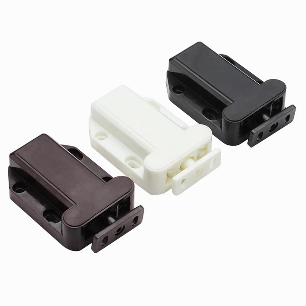 1Stck drücken Zu Öffnen Käfer Magnetische Tür Schublade Schrank berühren Tür Schrank Saug Rebound Fangen Selbst-verriegelung verriegeln S5I4