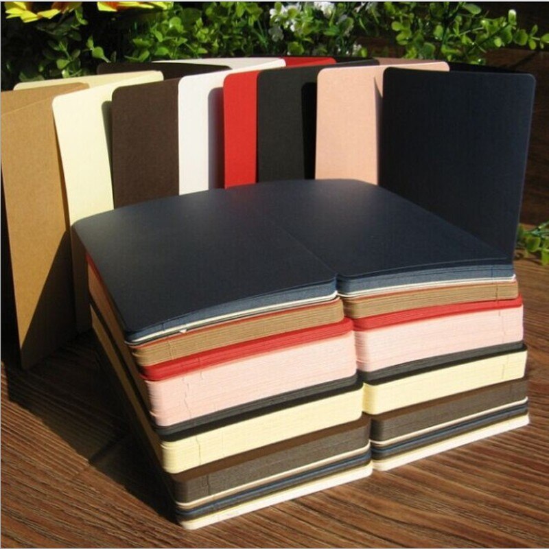 10 stücke Leere karte DIY Bunte Handgemachte Weihnachten jäzehn Karte 15x10cm Papier Grußkarten Jahrgang Postkarte