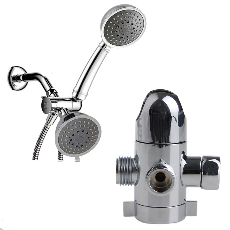 3-weg Dusche Kopf Weiche Montieren Combo Dusche Arm Montiert Ventil Fix Halterung Neue G8TB