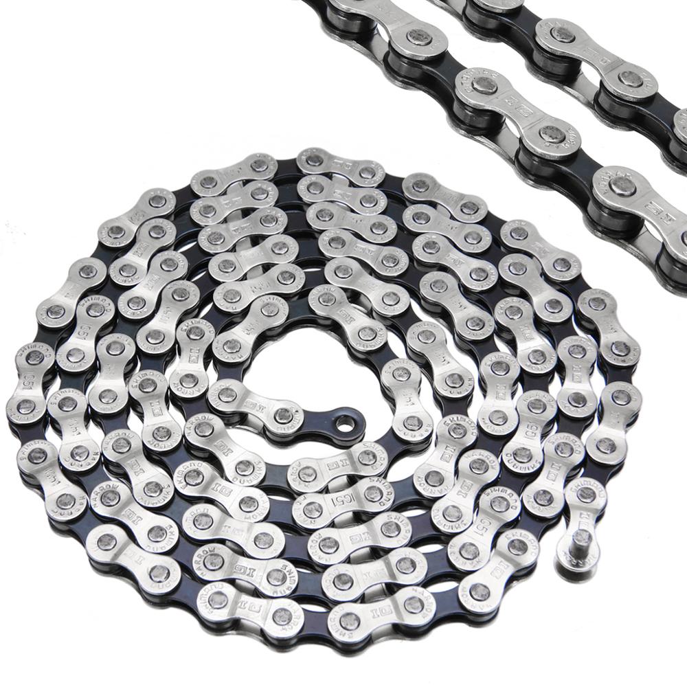 Fahrrad Kette Berg Straße Fahrrad Fahrrad Kette 6/7/8/ Geschwindigkeit 18 21 24Geschwindigkeit 116 Verknüpfungen IG51 Berg Straße Fahrrad Kette Zubehör