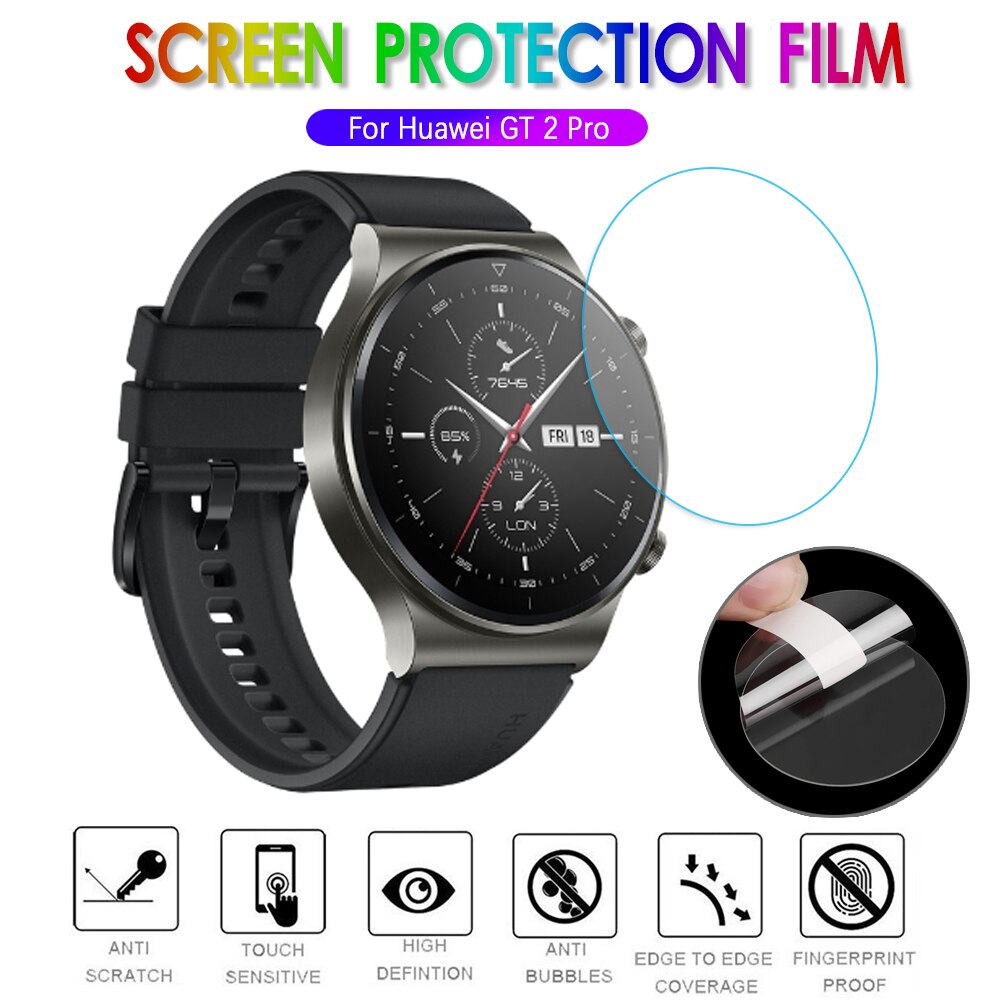 1/2Stck kratzen nachweisen Schützende Filme Für Huawei Uhr GT2 Profi 9H HD Gehärtetem Glas Bildschirm Schutz Ersatz Zubehör