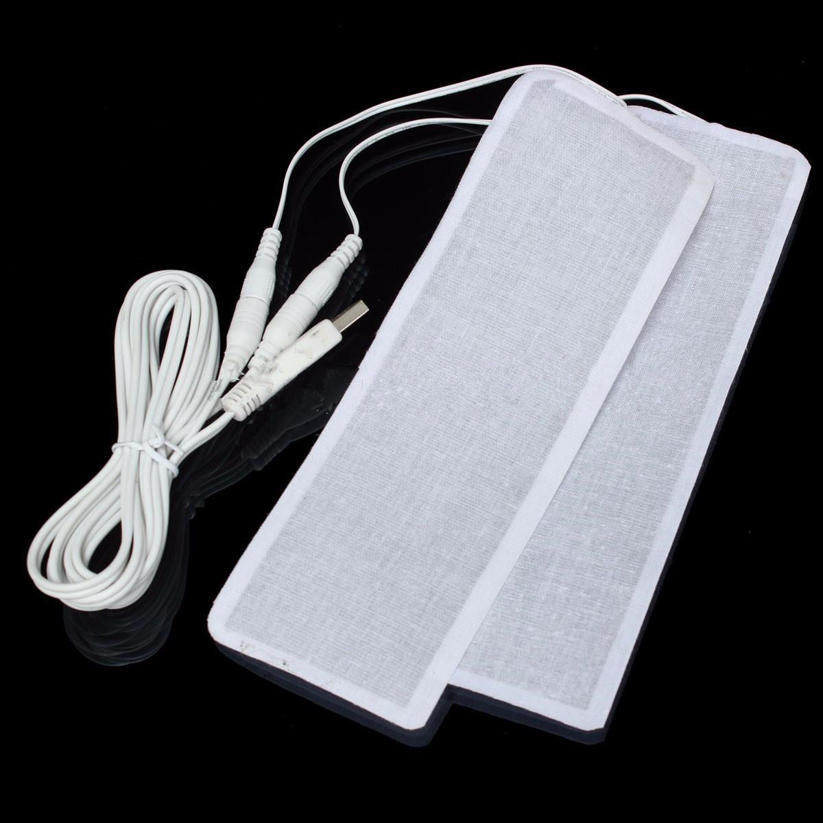1 paar 5V USB Elektrische Heizung Element Film Heizung Pads 6*20CM Warme Füße Knie Wärmer Wärme