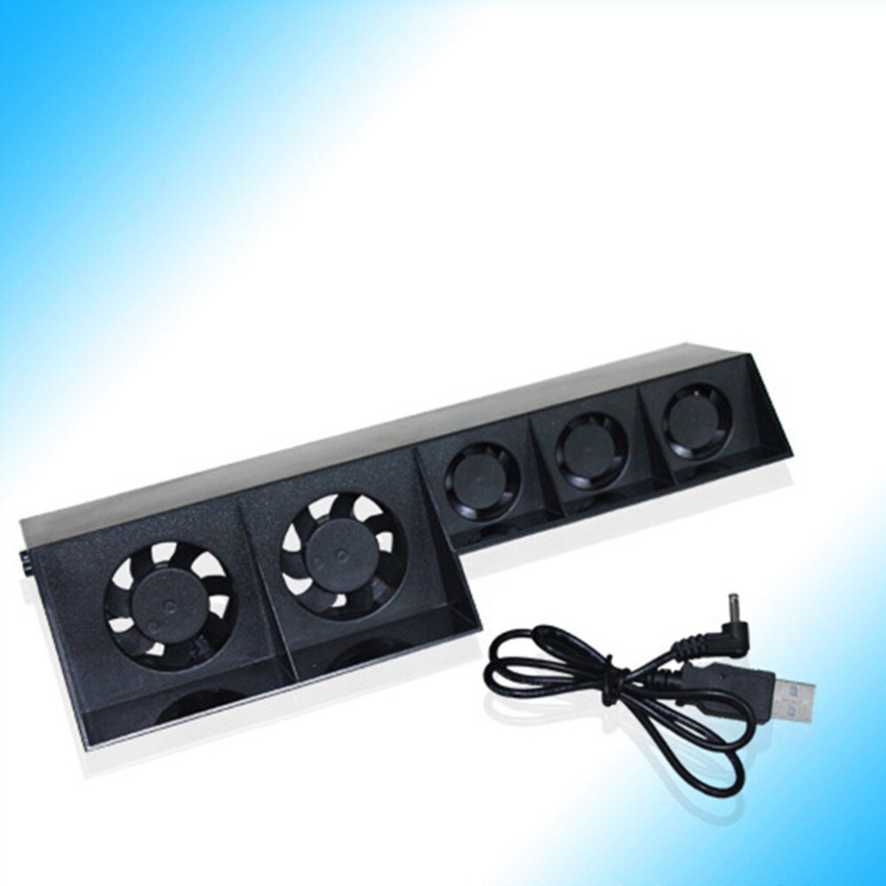 HEIßE DC 5V USB Spiel Lüfter 5 Kühler Externe Turbo Temperatur Kontrolle Für abspielen Bahnhof 4 PS4 Gastgeber Konsole