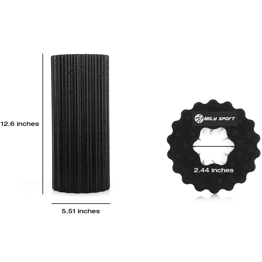 Hohl Schaum Rolle EPP Fitness Muskel Entspannen Schmerzen Linderung Massage Rolle Heimat Fitnessstudio Büro Arm Bein Zurück Massage Neue