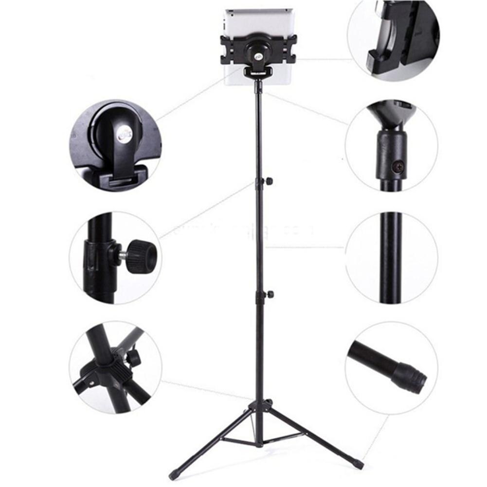 EastVita Einstellbare Faltbare Boden Tablette Stativ für iPad Mini iPad Luft iPad 1,2, 3,4 und Alle 7-10 Zoll Tabletten r60