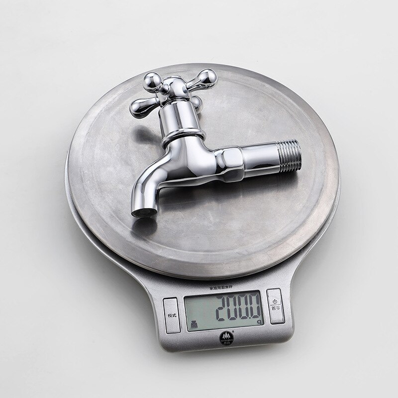 G1/2 "Zauberstab voll Kupfer Verlängert Und Verdickt Waschmaschine Wasserhahn Einzigen Kalt Mopp Schwimmbad Wasserhahn wasser Kupfer Wasserhahn