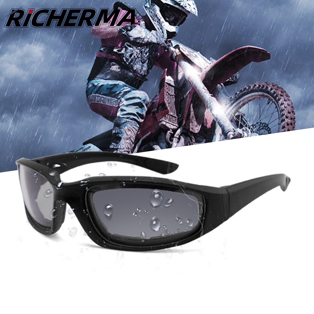 draussen Sport Motorrad Brille Sicherheit Augenschutz Anti-Blendung Wasserdichte Moto-Cross Motorrad Radfahren Moto Reiten Radfahrer