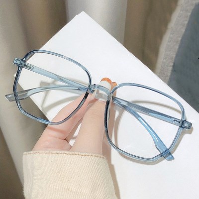 Übergroßen Anti Blau Licht Computer Brillen Rahmen für Frauen & Männer Platz Optische Spektakel Brille Brillen Rahmen unisex