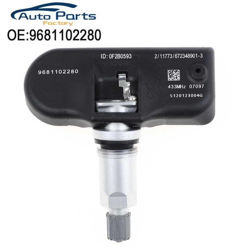 Neue Reifen Druck Überwachung System TPMS Sensor Für Peugeot Citroen 407 207 307 607 508 807 9681102280 433MHZ