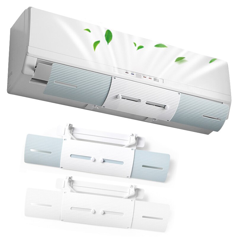 Klimaanlage Abdeckung Teleskop Klimaanlage Deflektor Schallwand Schild Wind führen Monat Gerade Anti-Wind Schild